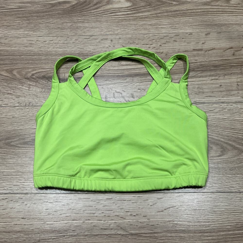 Kiava Women's XL Green Bikini Swim Top